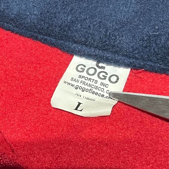 Red San Francisco Fleece - Picture 2 of 3